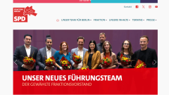 Screenshot Webseite spdfraktion-berlin.de